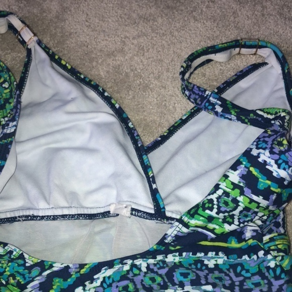 Lauren Ralph Lauren One Piece Swimsuit Small - Picture 8 of 16